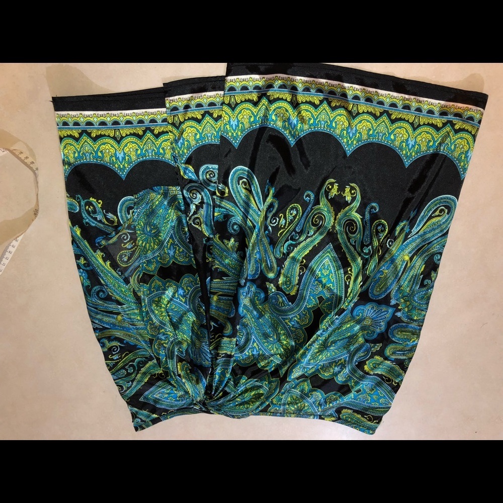Richie Tailor paisley skirt